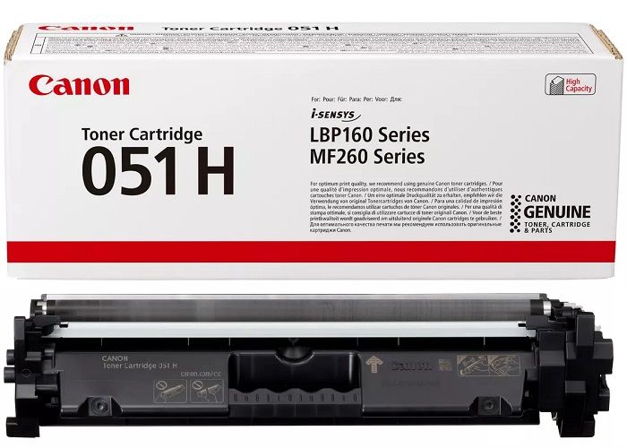 Canon CRG-051H (LBP162-LBP162-MF260-MF264-MF267-MF269) Orjnal Siyah Toner