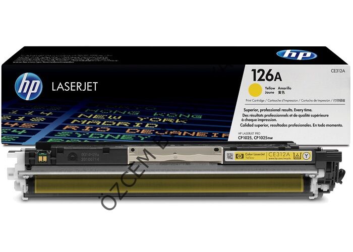 HP CE312A-126A (MFP M175/CP1025/M275) Orjinal Sarı Toner