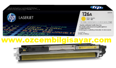 HP CE312A (126A) Orjinal Sarı (Yellow) LaserJet Toner