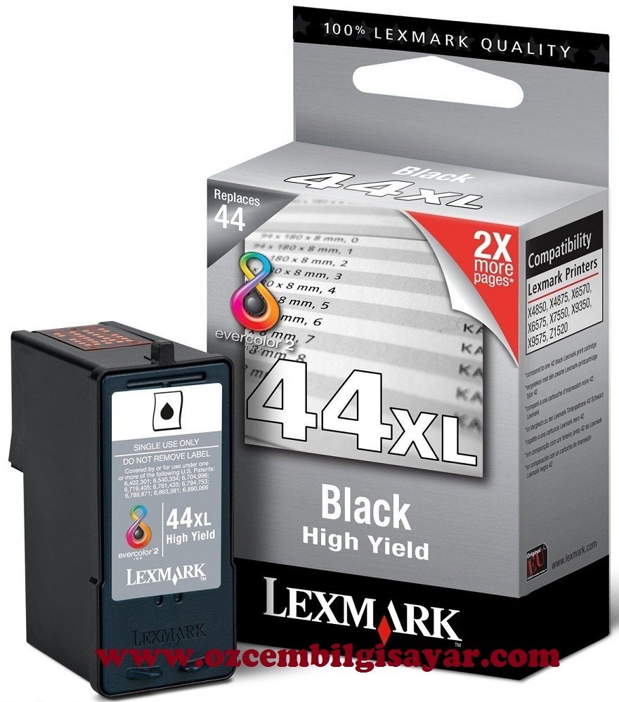 Lexmark 44XL (18Y0144E) Orjinal Siyah (Black) İnkJet Mürekkep Kartuşu