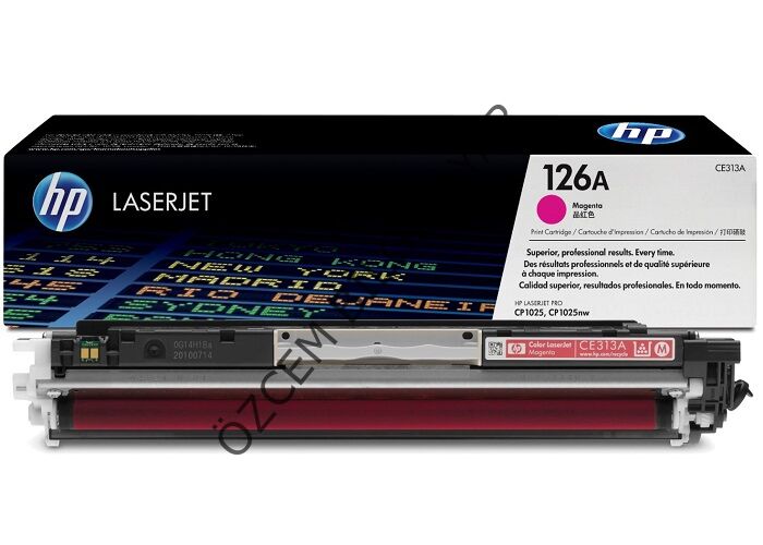 HP CE313A-126A (MFP M175/CP1025/M275) Orjinal Kırmızı Toner