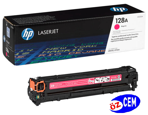 Boş HP CE323A (128A) Kırmızı (Magenta) Toner Alış