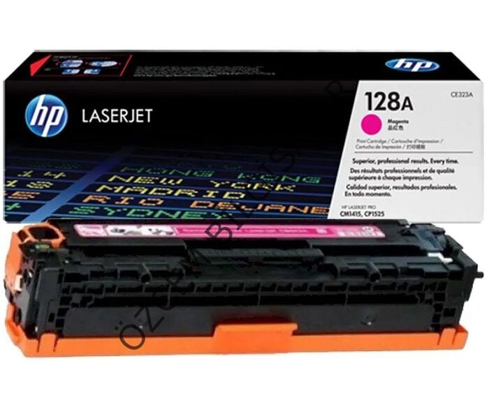 HP CE323A-128A (CP1520/CP1521/CP1522/CP1523/CP1525/CP1526/CP1527/CP1528/CM1410/CM1411/CM1412/CM1413/CM1415/CM1416/CM1417/CM1418/CP1525) Orjinal Kırmızı Toner