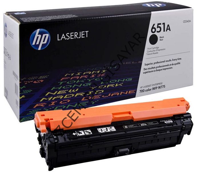 HP CE340A-651A (M775) Orjinal Siyah Toner