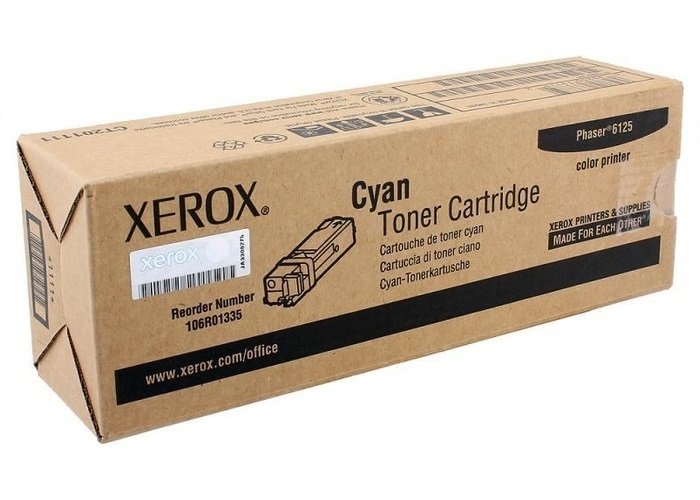 Xerox 106R01335 (Phaser 6125) Orjinal Mavi Toner