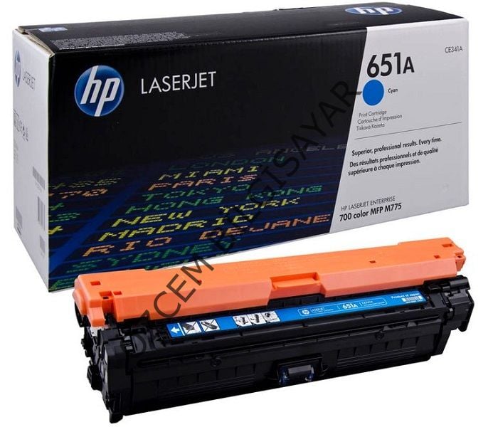 HP CE341A-651A (M775) Orjinal Mavi Toner