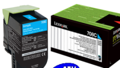 Lexmark 70C80C0 (708C CS310/CS410/CS510) Orjinal Mavi (Cyan) LaserJet Toner