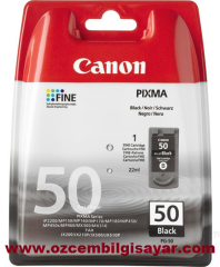 Canon PG-50 (iP2200-iP2400-JX200-JX500-JX510-MP150-MP160-MP170-MP180-MP450-MP460-MX300-MX310) Orjinal Siyah Kartuşu