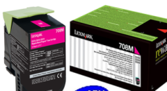 Lexmark 70C80M0 (708M CS310/CS410/CS510) Orjinal Kırmızı (Magenta) LaserJet Toner
