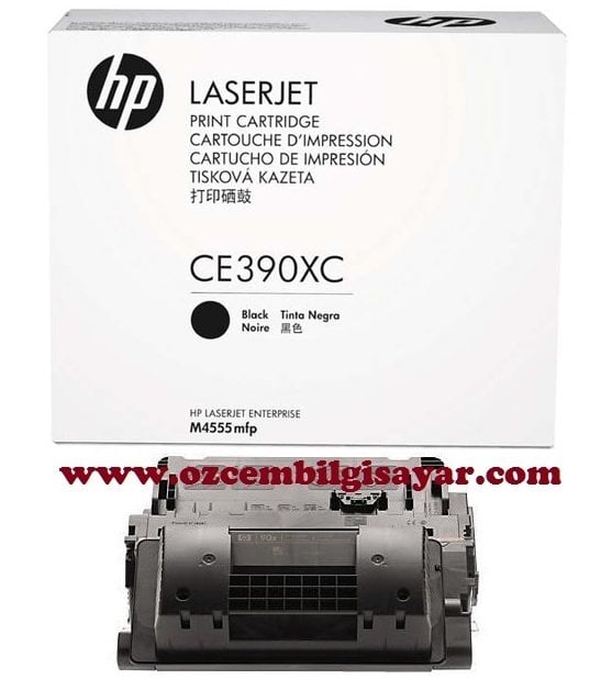 HP CE390XC Orjinal Siyah (Black) LaserJet Toner