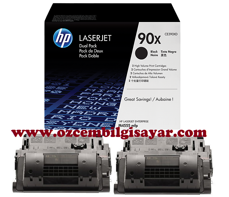 HP CE390XD (90X) Orjinal Siyah (Black) LaserJet Toner