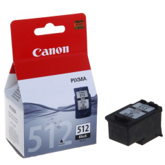 Canon PG-512 (IP2700-MP230-MP235-MP240-MP250-MP252-MP260-MP270-MP272-MP280-MP282-MP480-MP490-MP492-MP495-MX320-MX330-MX350-MX360-MX410-MX420) Orjinal Siyah Kartuşu