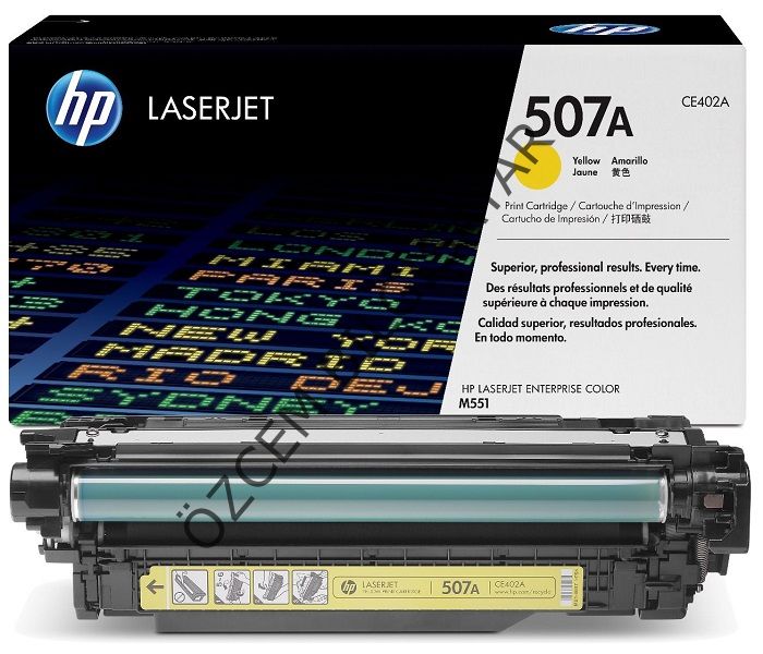 HP CE402A-507A (M551-M570-M575) Orjinal Sarı Toner