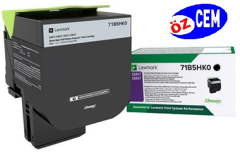 Lexmark 71B5HK0 (CS417-CS517-CX417-CX517) Orjinal Siyah Toner