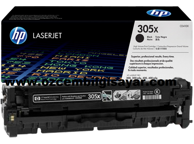 HP CE410X (305X) Orjinal Siyah (Black) LaserJet Toner