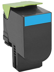 Muadil Lexmark 80C80C0 (808C CX310/CX410/CX510) Mavi (Cyan) Toner (Compatible)