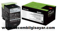 Lexmark 80C80K0 (808K CX310/CX410/CX510) Orjinal Siyah (Black) LaserJet Toner