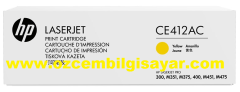 HP CE412AC Orjinal Sarı (Yellow) LaserJet Toner