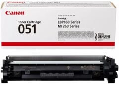 Canon CRG-051 (LBP162-LBP162-MF260-MF264-MF267-MF269) Orjnal Siyah Toner