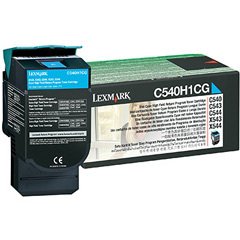 Boş Lexmark C540H1CG (C540,C543,C544,C546,X543,X544,C546) Mavi (Cyan) LaserJet Toner Satıs