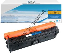 HP CE741A-307A (CP5225) Muadil Mavi Toner