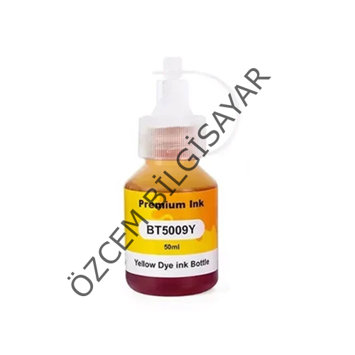 Brother BT6000Y (HL-T4000/DCP-T220/DCP-T300/DCP-T310/DCP-T420/DCP-T500/DCP-T510/DCP-520/DCP-T700/DCP-710/DCP-T720/DCP-820/DCP-T825/MFC-800/MFC-T810/MFC-T910/MFC-T925/MFC-T4500) Muadil Sarı Kartuşu