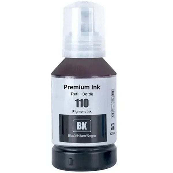 EPSON 110S (C13T03P14A) (M1100-M1120-M1140-M1170-M1180-M2120-M2140-M2170-M3140-M3170-M3180) Muadil Siyah Kartuşu (100 ml)