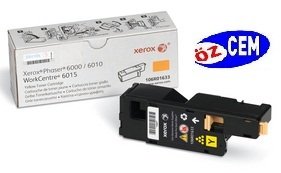 Xerox 106R01633 (Phaser 6000/6010/WC6015) Orjinal Sarı (Yellow) Toner