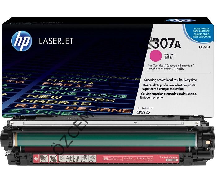 HP CE743A-307A (CP5225) Orjinal Kırmızı Toner