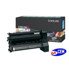 Lexmark C782X1MG (C782/X782) Orjinal Kırmızı (Magenta) LaserJet Toner