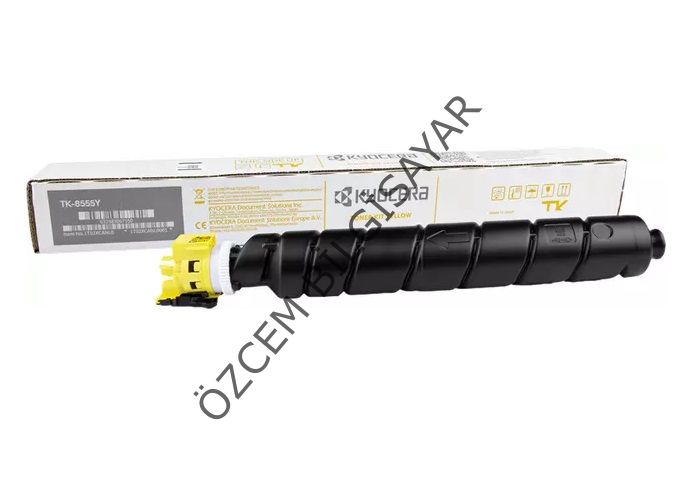 Kyocera TK-8555Y (TASKalfa 5054-TASKalfa 6054-TASKalfa 7054) Orjinal Sarı Toner