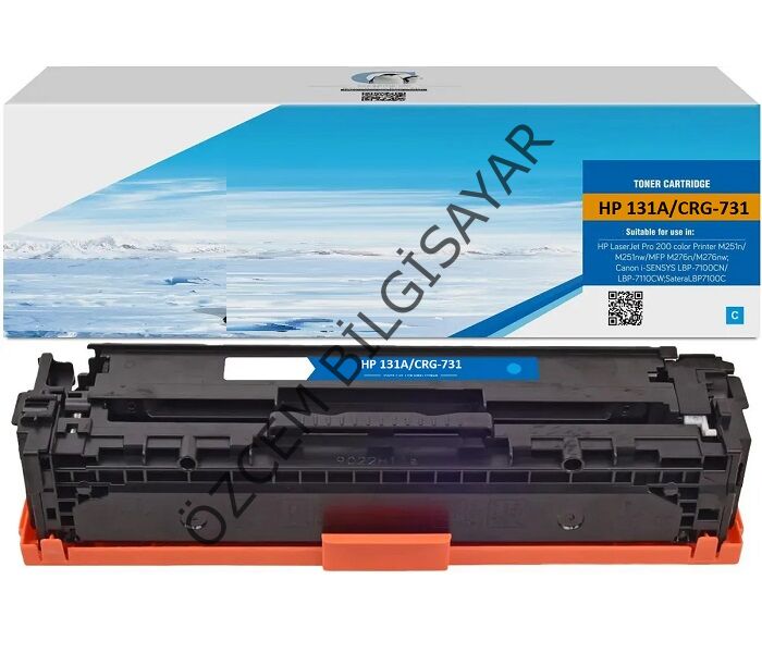 HP CF211A-131A (M251-M276) Muadil Mavi Toner