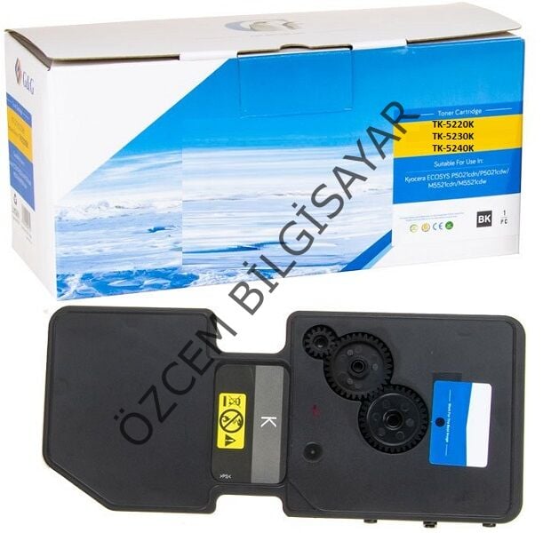 Kyocera TK-5220K (M5521-P5021) Muadil Siyah Toner