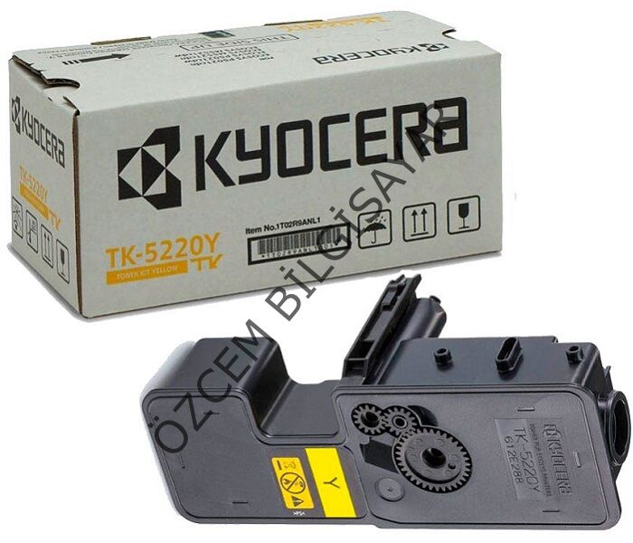 Kyocera TK-5220Y (M5521-P5021) Orjinal Sarı Toner