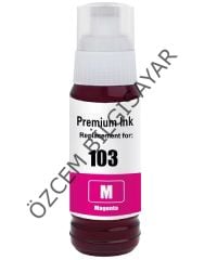 EPSON 103 (C13T00S34A) (EcoTank L1210-L1250-L3210-L3211-L3250-L3251-L3252-L3256-L3260-L3266-L5290-L5296-L11050) Muadil  Kırmızı Kartuşu (70 ml)