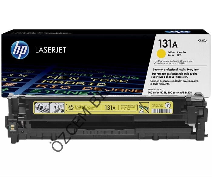 Boş HP CF212A-131A (M251-M276) Sarı Toner Alış