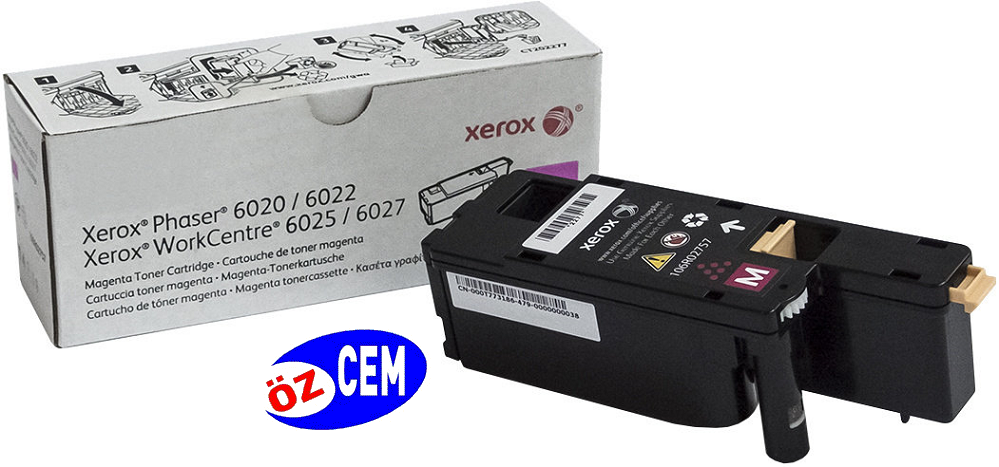 Xerox 106R02761 (Phaser 6020/6022/WorkCentre 6025/6027) Orjinal Kırmızı (Magenta) Toner