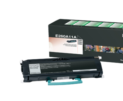 Lexmark E260A11A (E260/E360/E460/E462) Orjinal Siyah (Black) LaserJet Toner