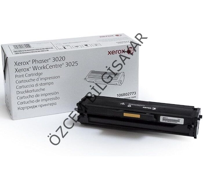 Boş Xerox 106R02773 (Phaser 3020/WorkCentre 3025) Siyah Toner Alış