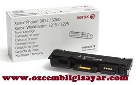 Xerox 106R02778 (Phaser 3052-3260-WorkCentre 3215-3225) Orjinal Siyah Toner