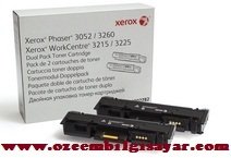 Xerox 106R02782 (Phaser 3052-3260-WorkCentre 3215-3225) Orjinal Siyah Toner (Dual)