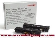 Xerox 106R02782 (Phaser 3052-3260-WorkCentre 3215-3225) Orjinal Siyah Toner (Dual)