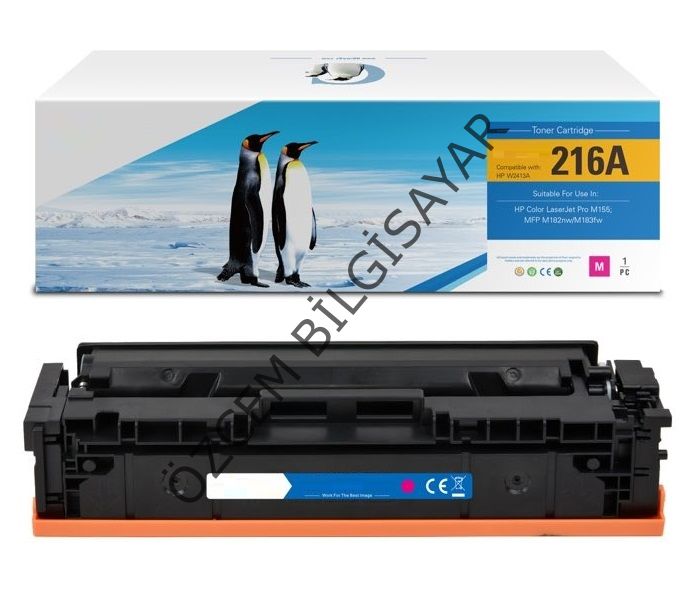 HP 216A-W2413A (Pro M155-M182-M183) Muadil Kırmızı Toner Kartuşu