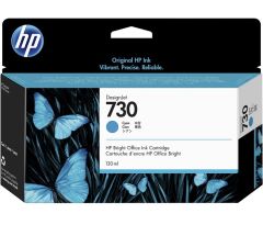 HP 730-P2V62A (SD Pro 44-T1600-T1700-T2600) Orjinal Mavi DesignJet Mürekkep Kartuşu (130 ml)