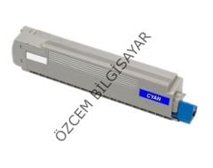OKİ C822 (p/n 44844627) Muadil Mavi Toner