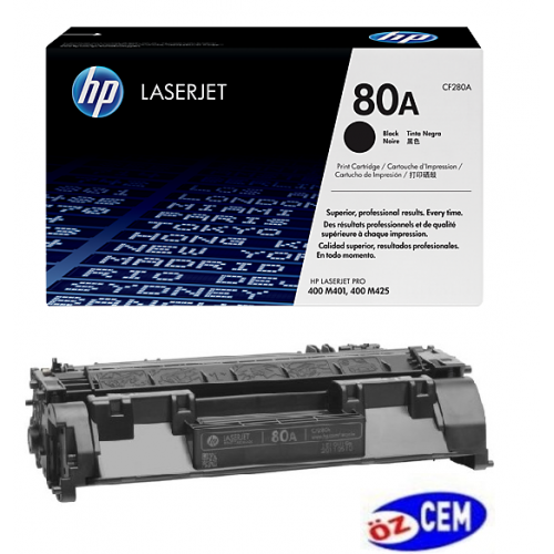 HP CF280A (80A) Orjinal Siyah (Black) LaserJet Toner
