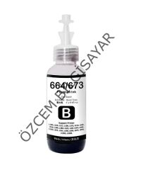 Epson T664-C13T66414A (L100-L110-L1300-L1455-L200-L210-L220-L300-L3050-L3060-L3070-L310-L355-L365-L382-L386-L455-L486-L550-L565-L605-L655) Muadil Siyah Kartuşu