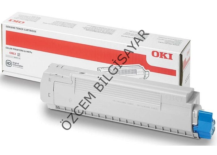OKİ C831-C841 (p/n 44844508) Orjinal Siyah Toner