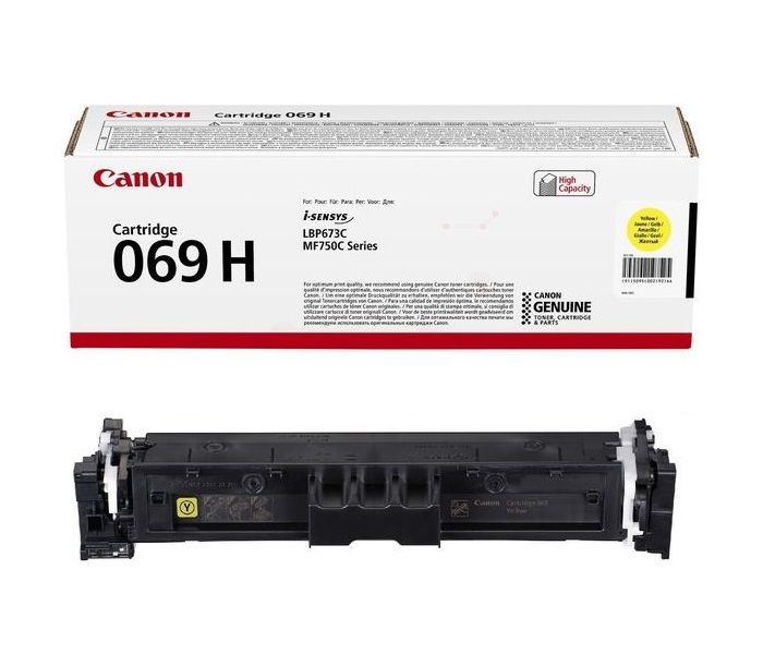 Canon CRG-069H Y (LBP673-MF752-MF754) Orjinal Sarı Toner