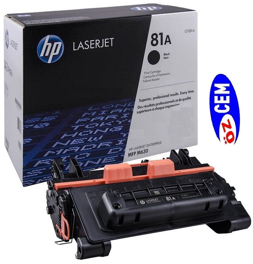 HP CF281A (81A) Orjinal Siyah (Black) LaserJet Toner